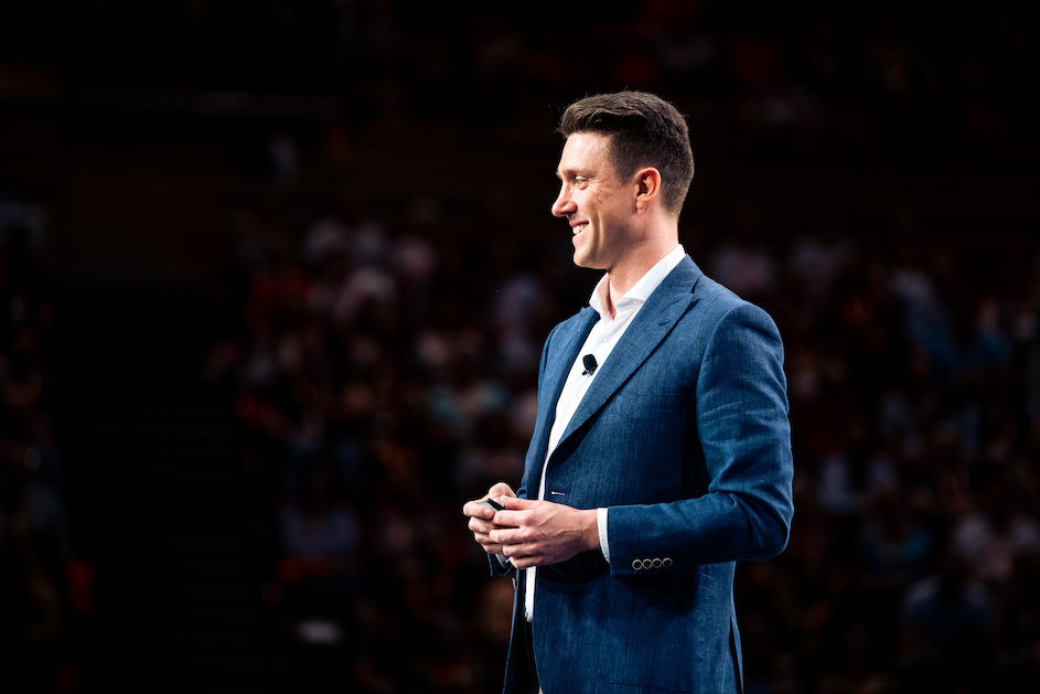 Steve Olejnik presenting at a conference